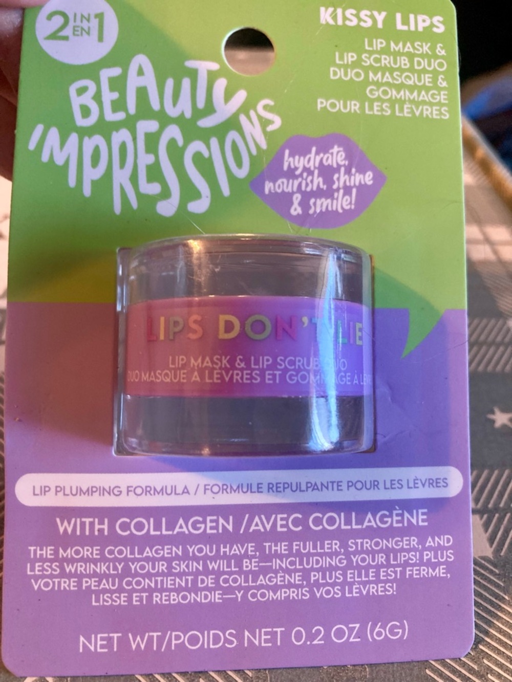 Collagen Lip Mask & Scrub Duo